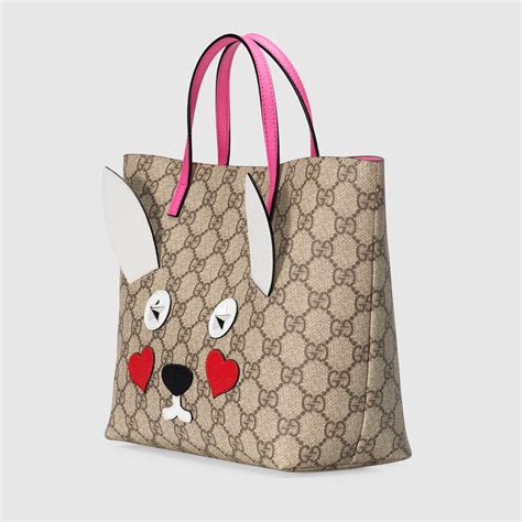 gucci bunny bag|Gucci rabbit tote bag.